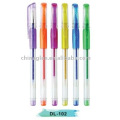 Plastic gel ink pen